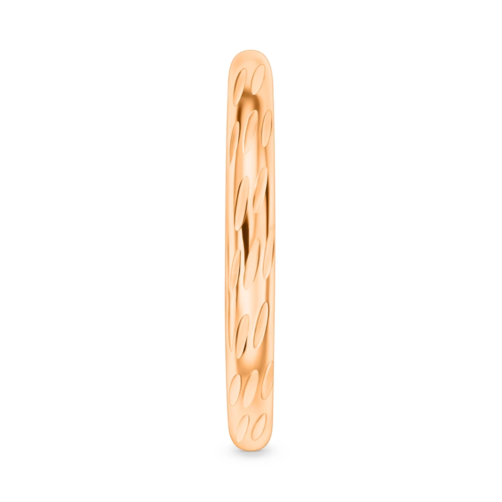 Серьга из красного золота 585 пробы 1
