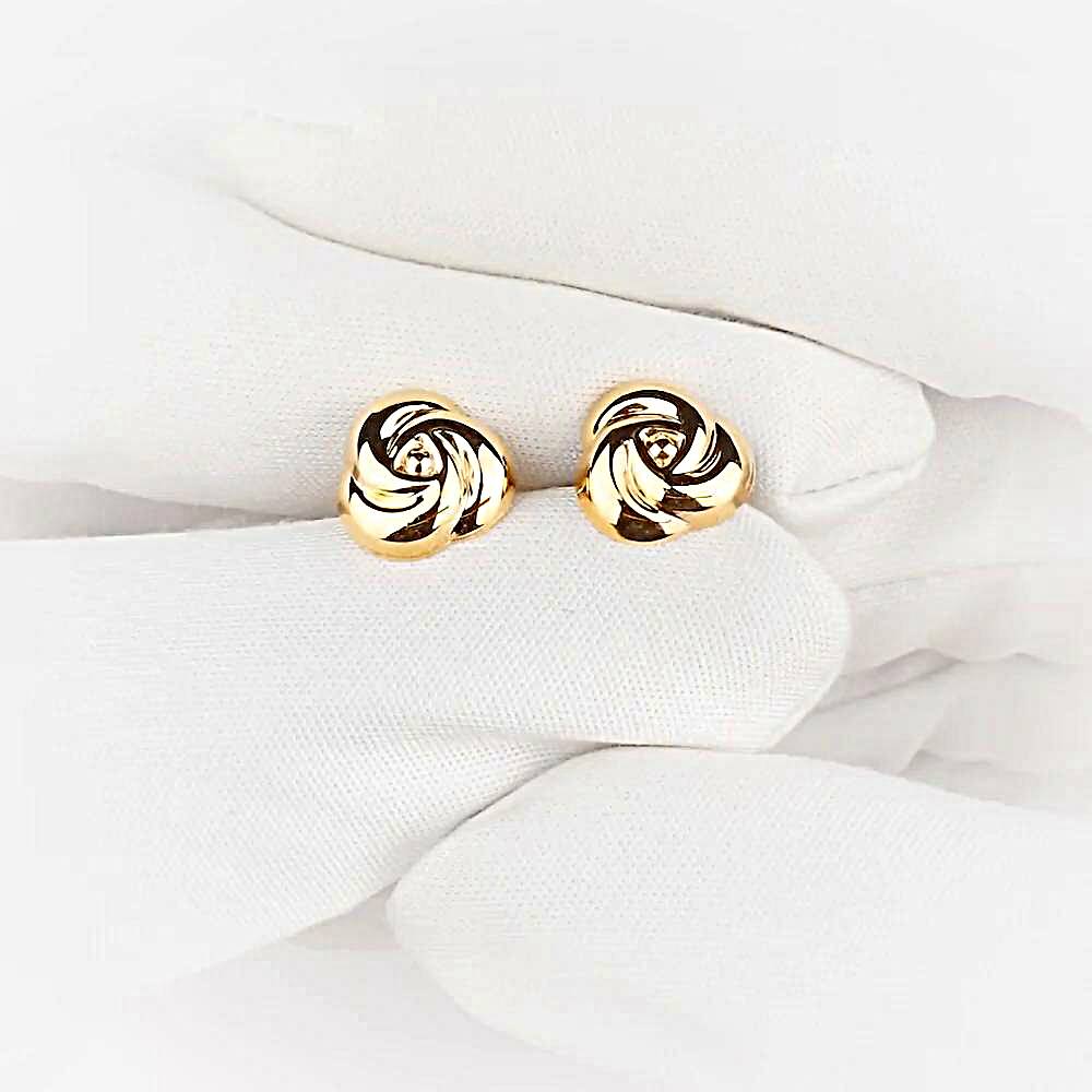 Серьги из красного золота 375 пробы 1