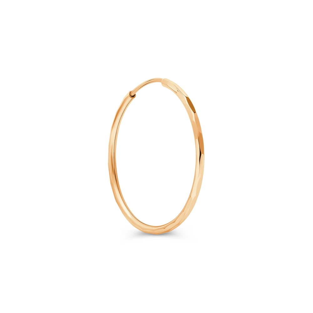 Серьга из красного золота 585 пробы 1