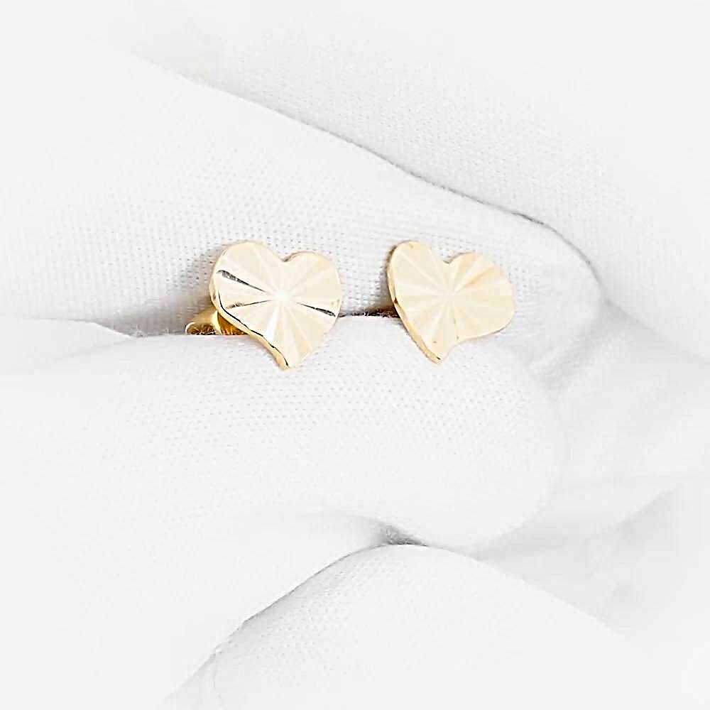 Серьги из красного золота 585 пробы 1