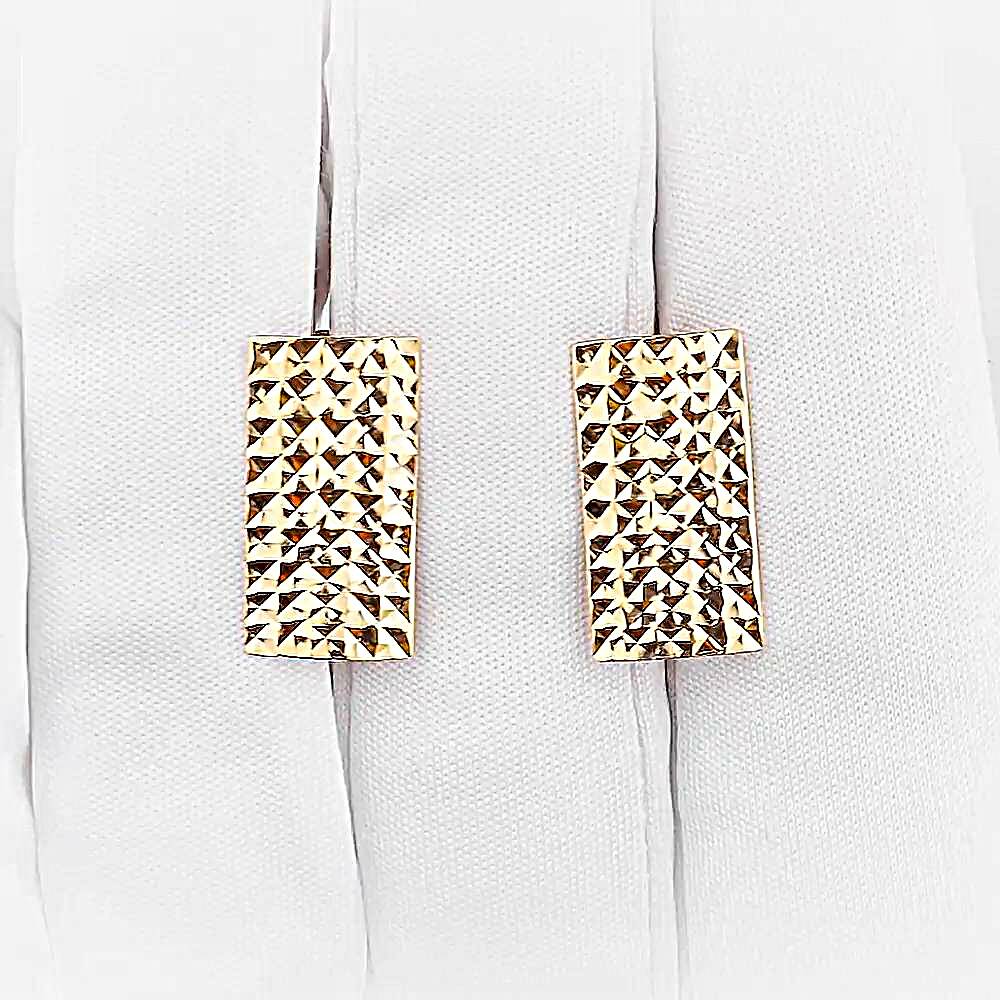 Серьги из красного золота 375 пробы 1