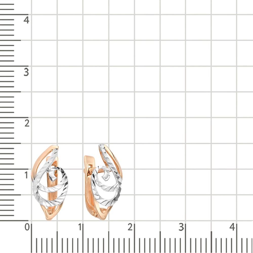 Серьги из красного золота 375 пробы 3