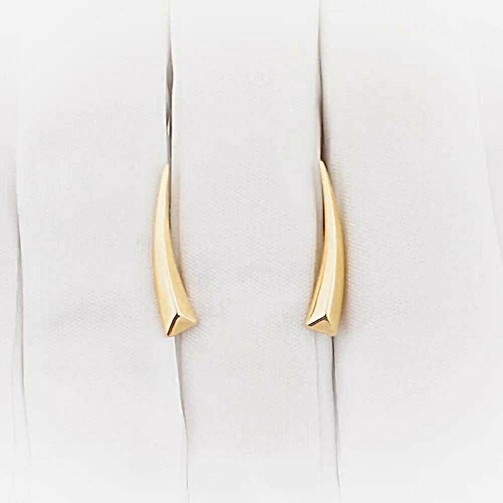 Серьги из красного золота 375 пробы 1