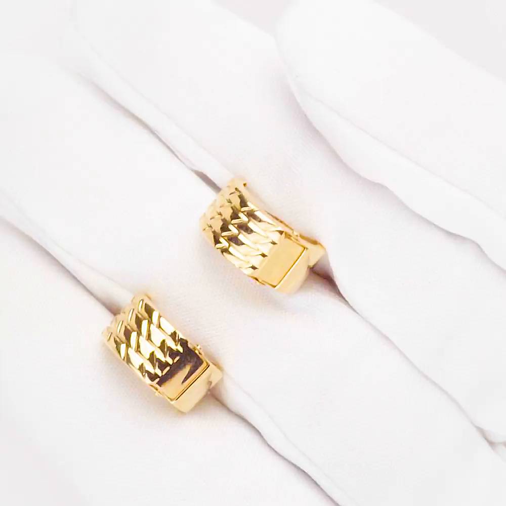Серьги из красного золота 375 пробы 1