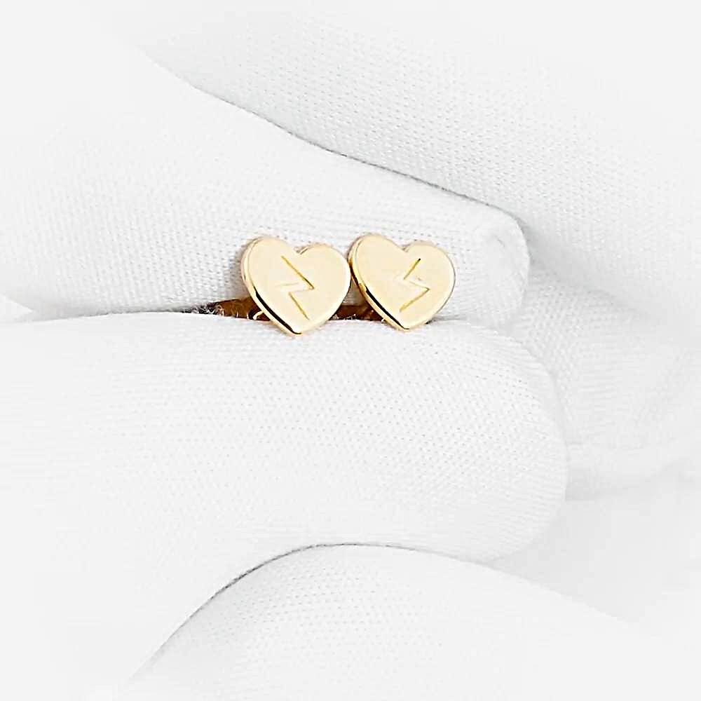 Серьги из красного золота 375 пробы 1