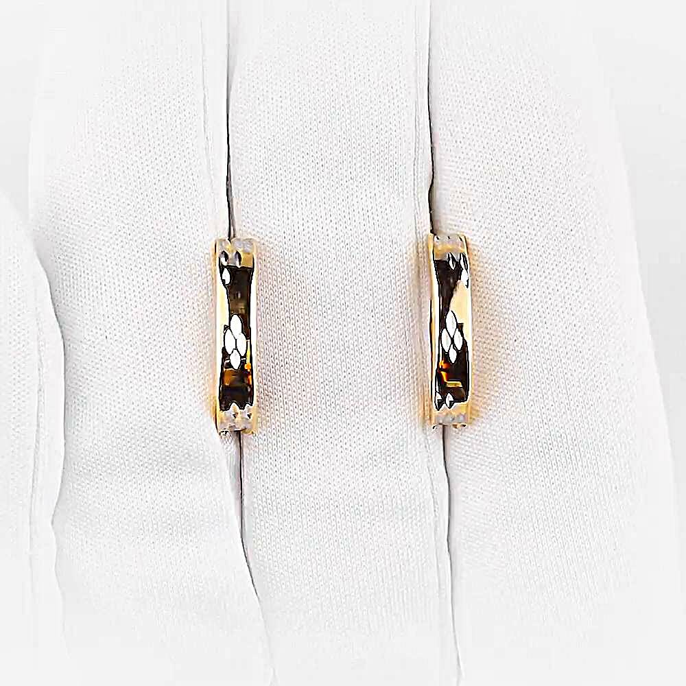 Серьги из красного золота 585 пробы 1