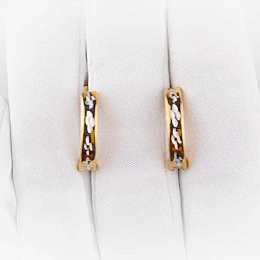 Серьги из красного золота 375 пробы 1