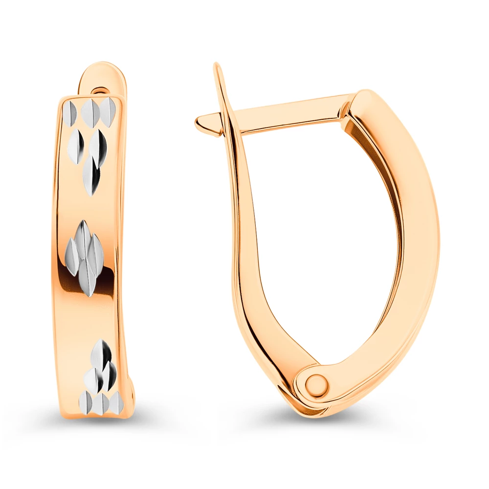 Серьги из красного золота 375 пробы 3