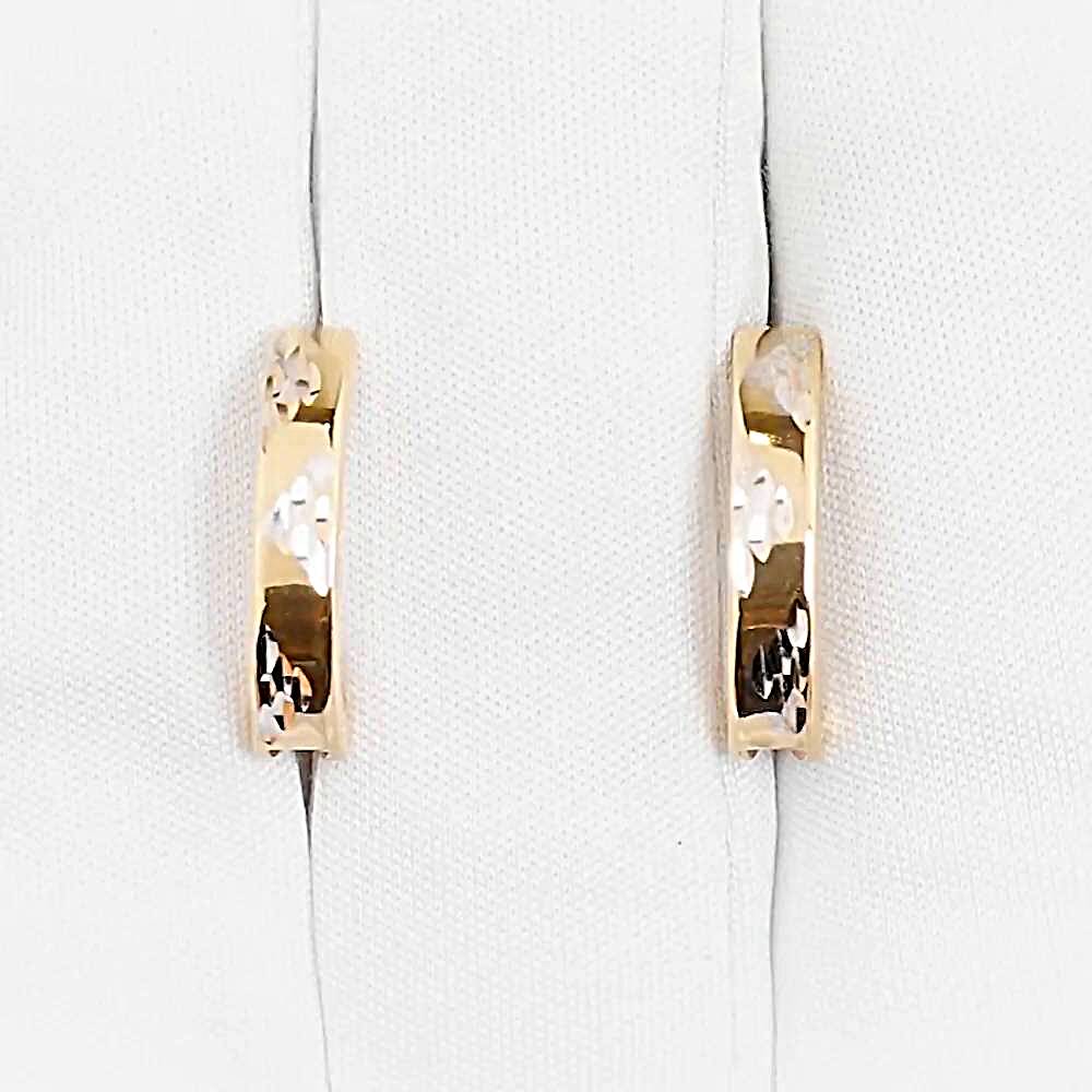 Серьги из красного золота 375 пробы 1