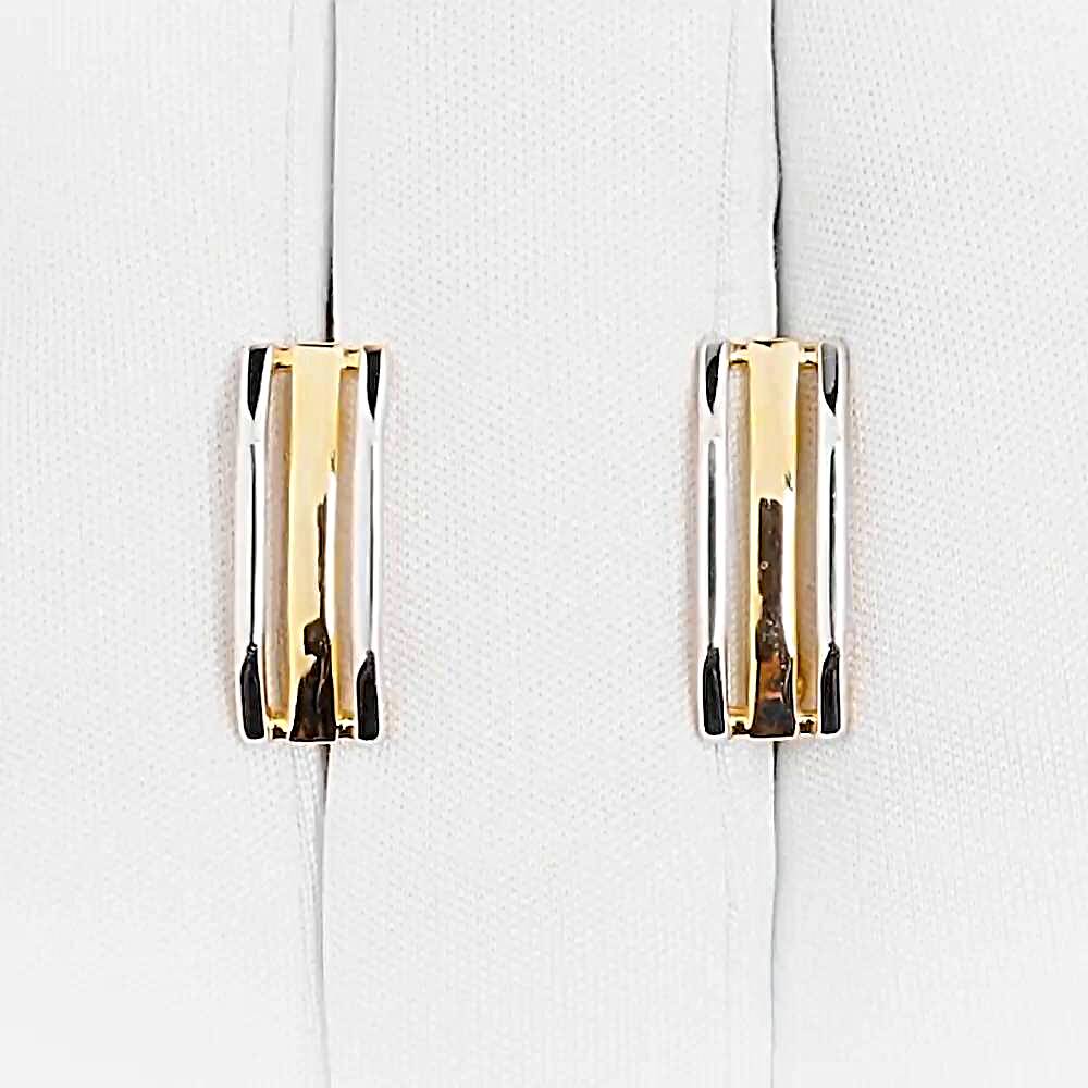Серьги из красного золота 585 пробы 1