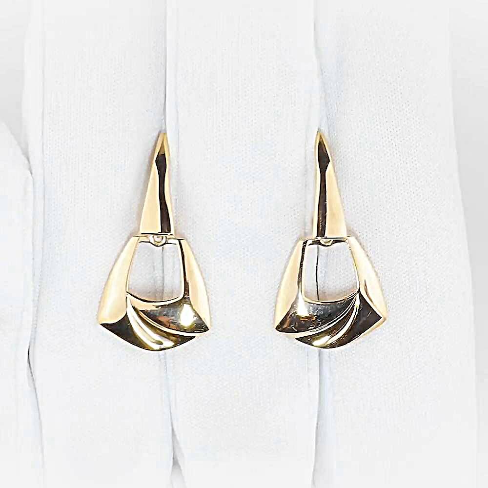 Серьги из красного золота 585 пробы 1