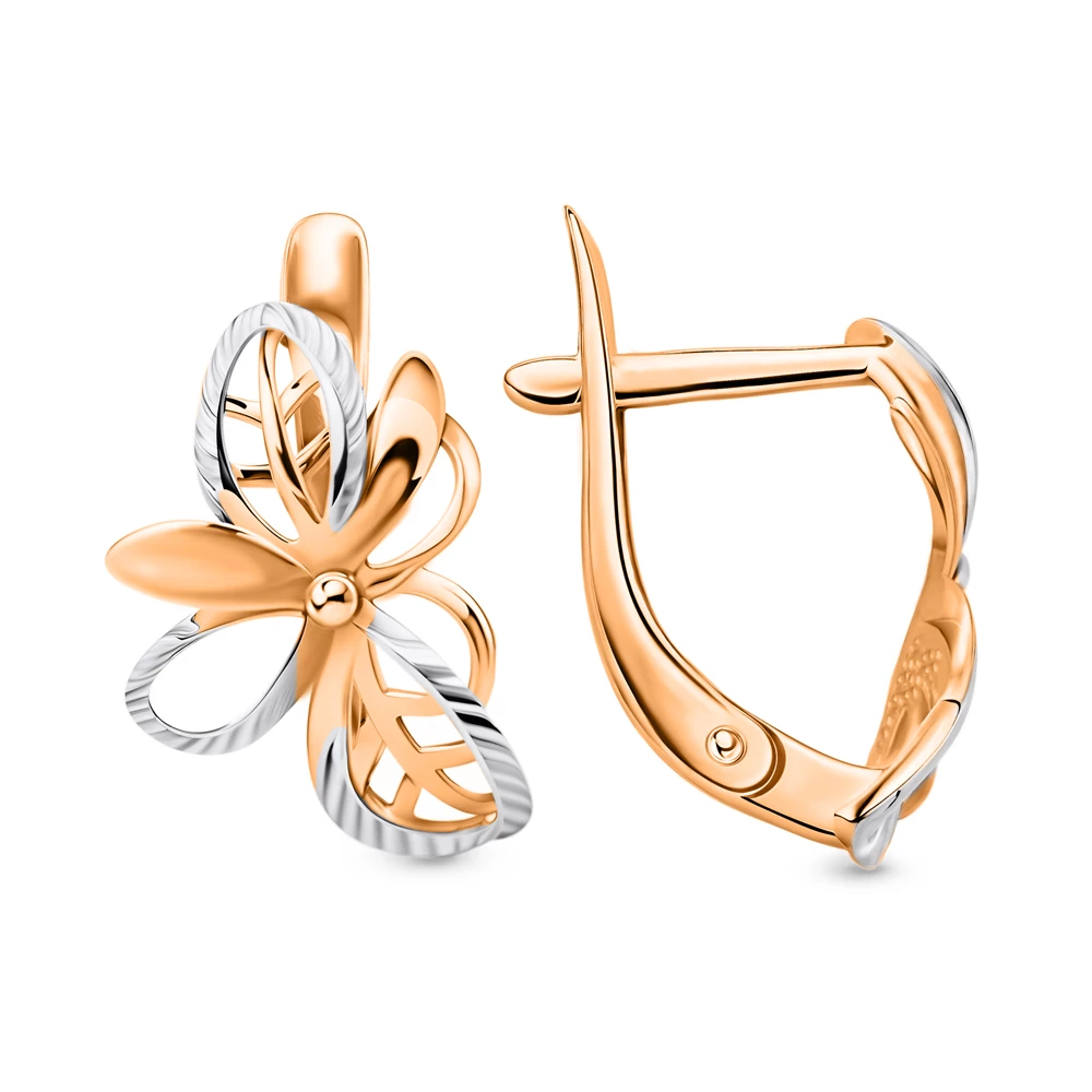 Серьги из красного золота 375 пробы 3