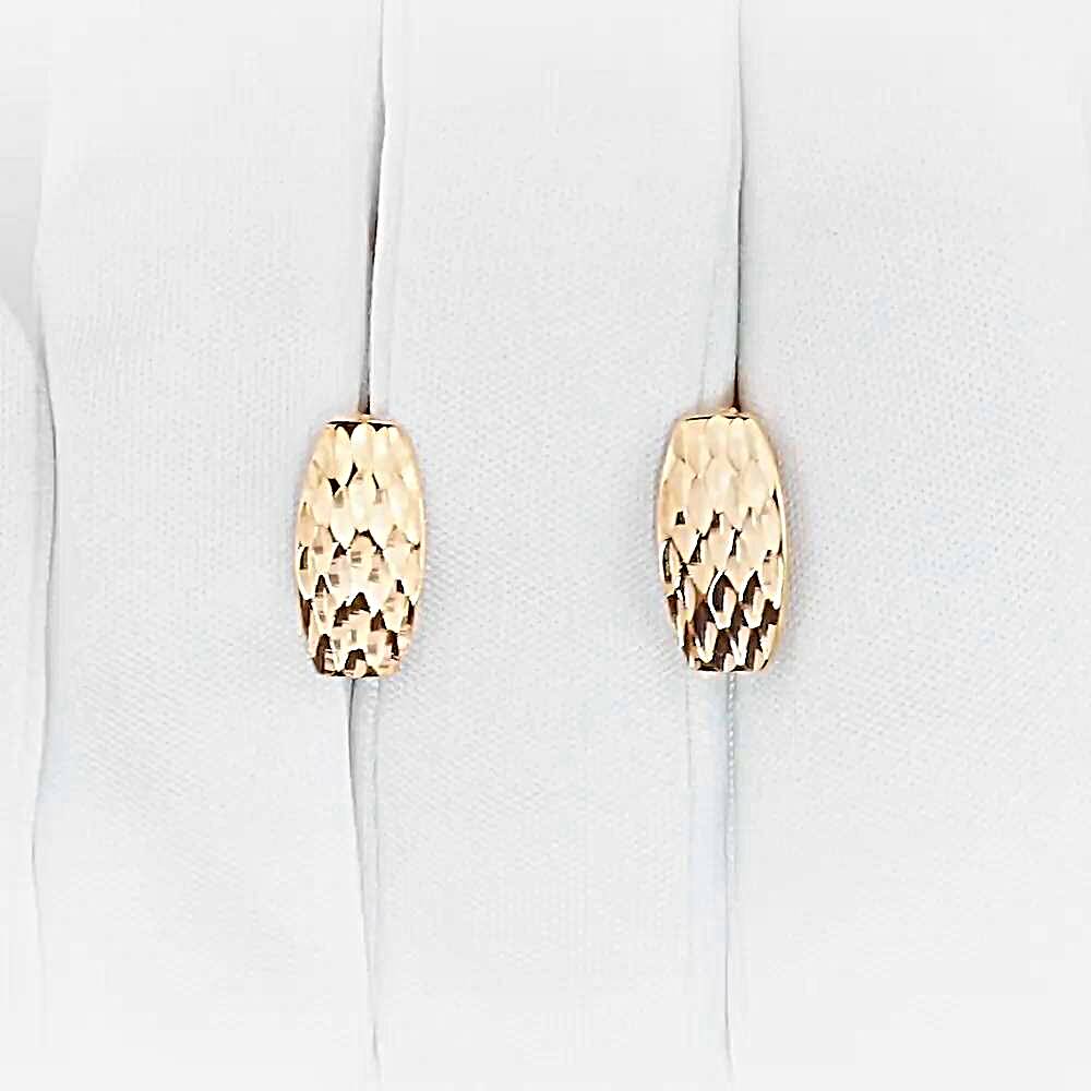 Серьги из красного золота 375 пробы 1