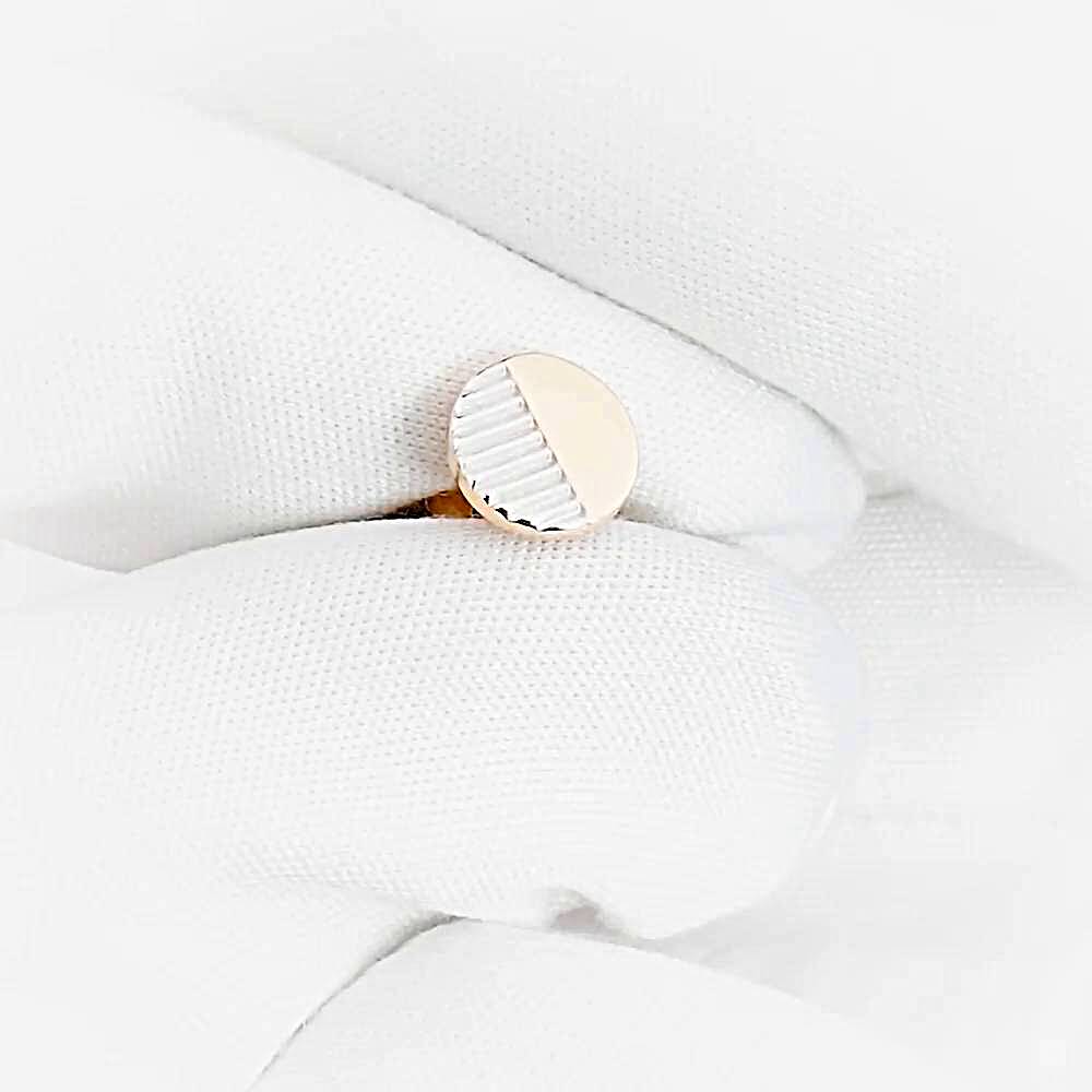 Серьга из красного золота 375 пробы