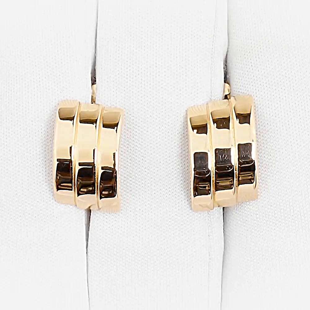 Серьги из красного золота 585 пробы
