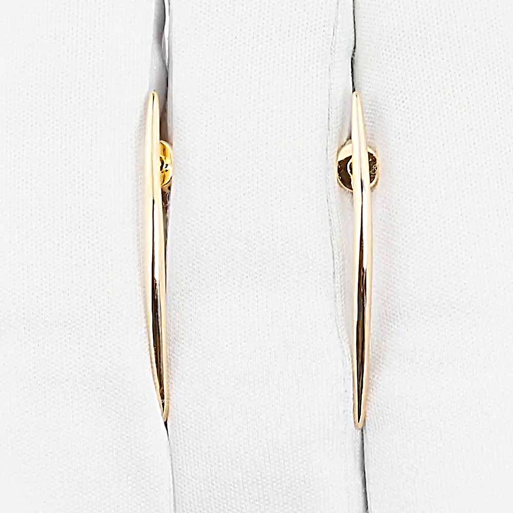 Серьги из красного золота 585 пробы 1