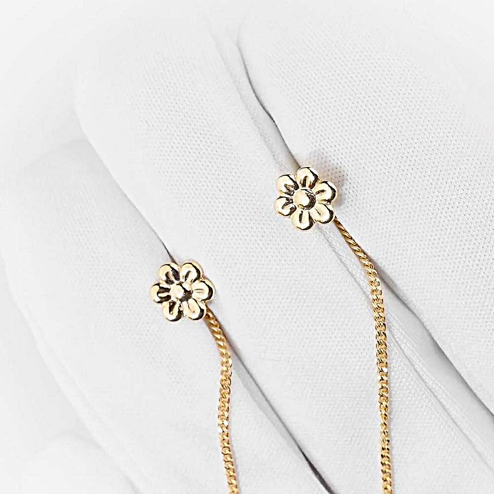 Серьги из красного золота 585 пробы 1