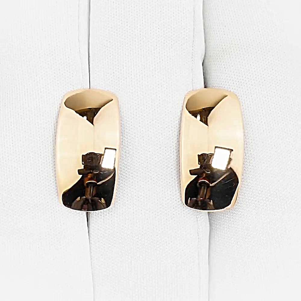 Серьги из красного золота 585 пробы