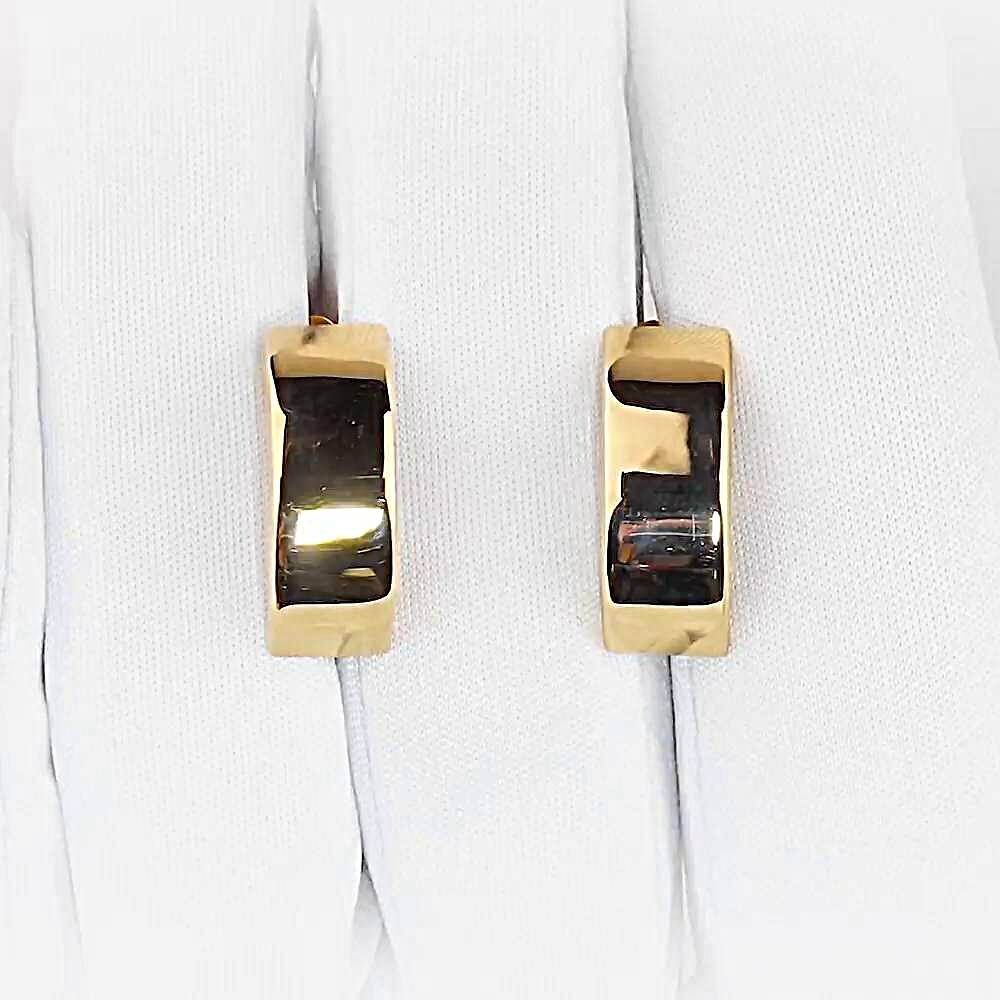 Серьги из красного золота 585 пробы 1
