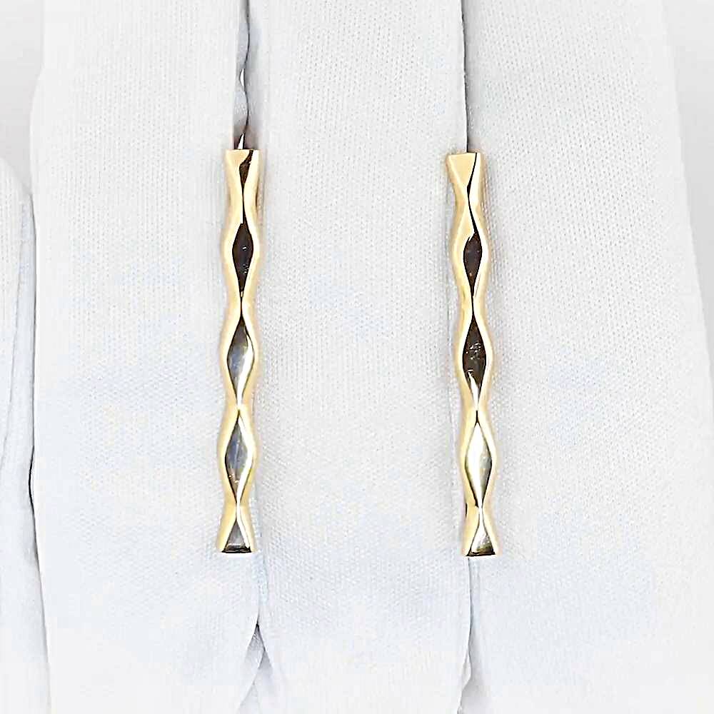 Серьги из красного золота 375 пробы 1