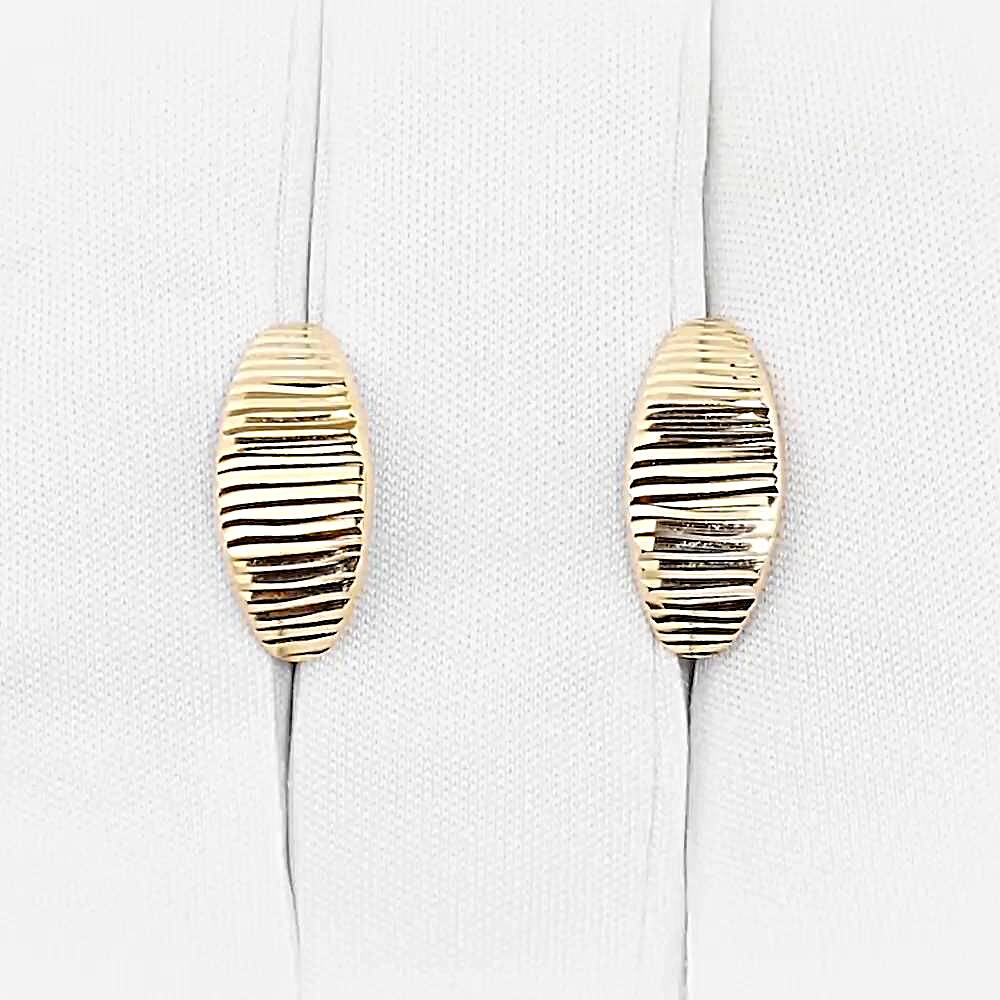 Серьги из красного золота 585 пробы 1