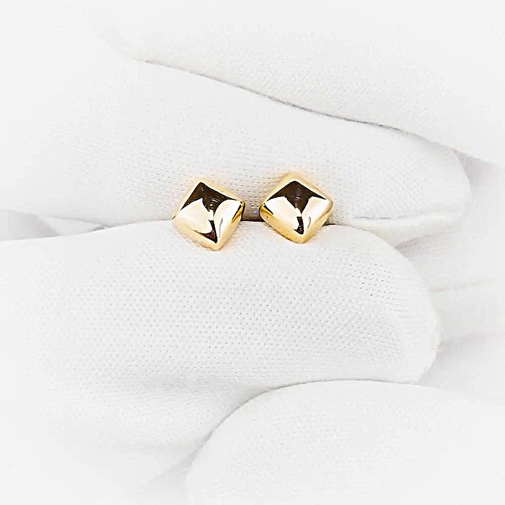 Серьги из красного золота 585 пробы 1