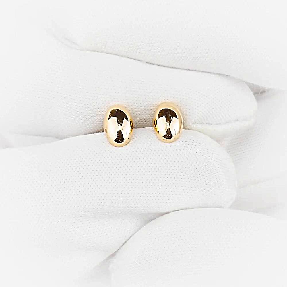 Серьги из красного золота 585 пробы 1