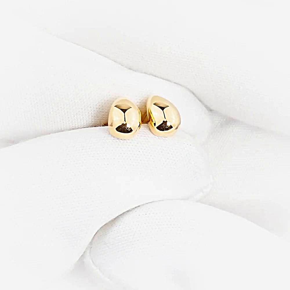 Серьги из красного золота 585 пробы 1