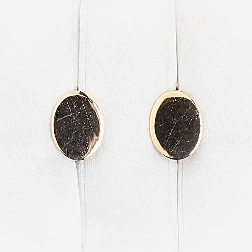 Серьги из красного золота 585 пробы 1