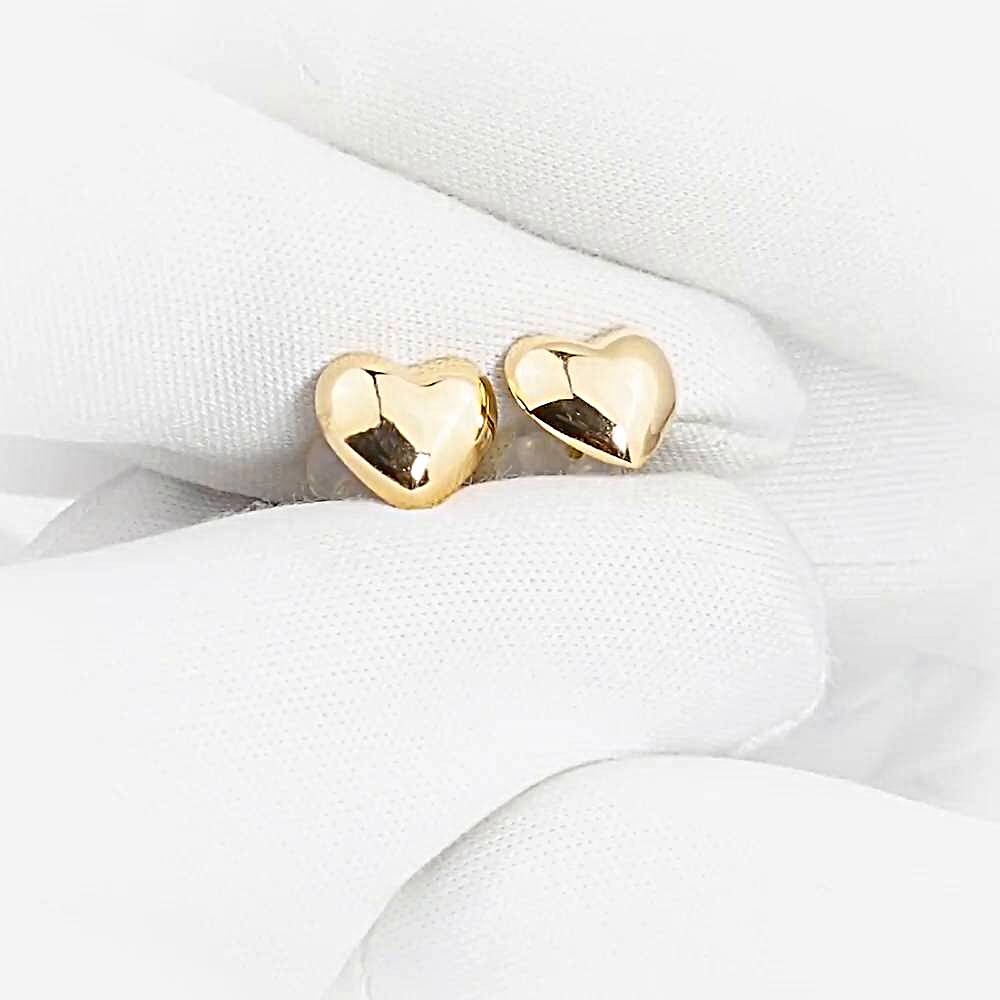 Серьги из красного золота 585 пробы 1