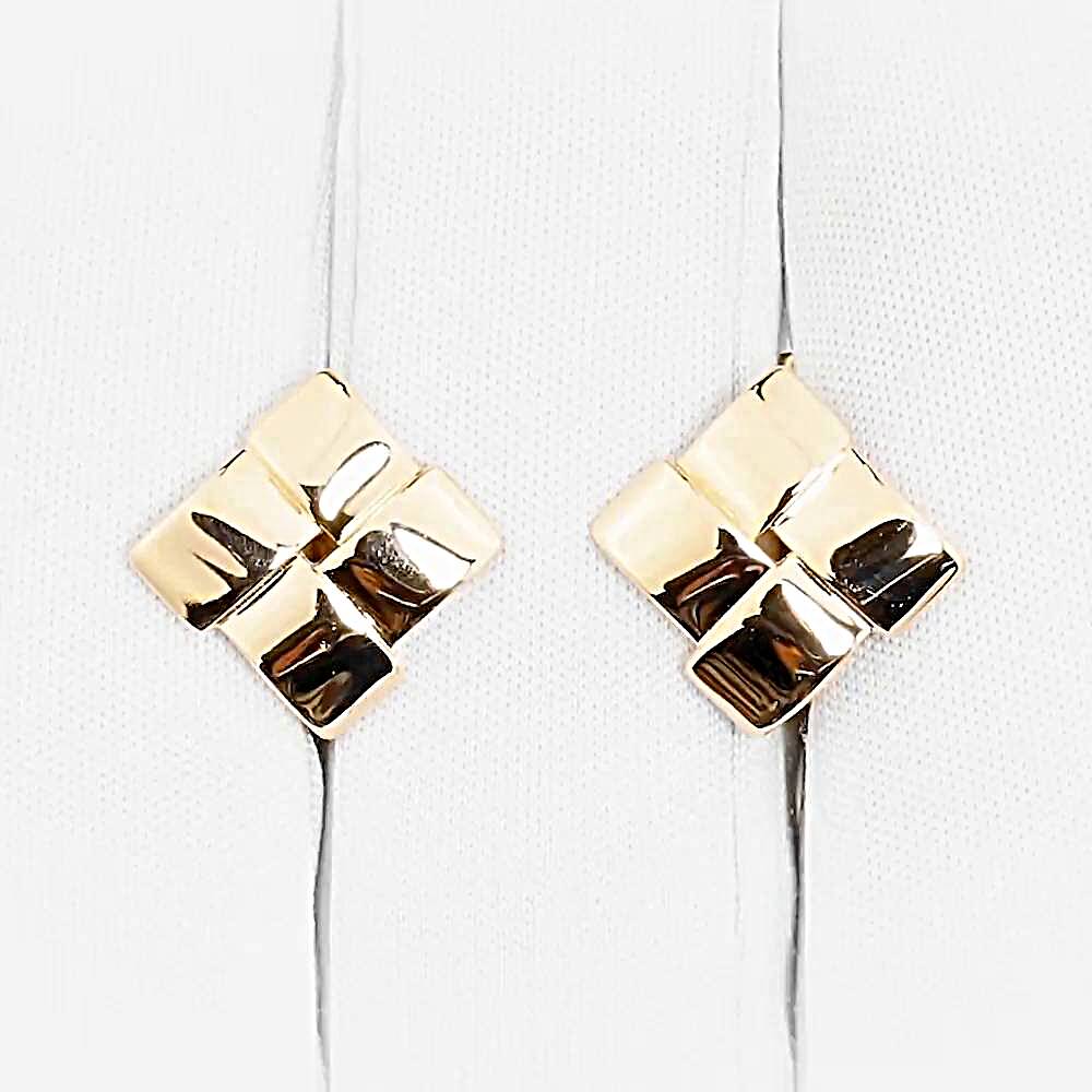 Серьги из красного золота 585 пробы 1