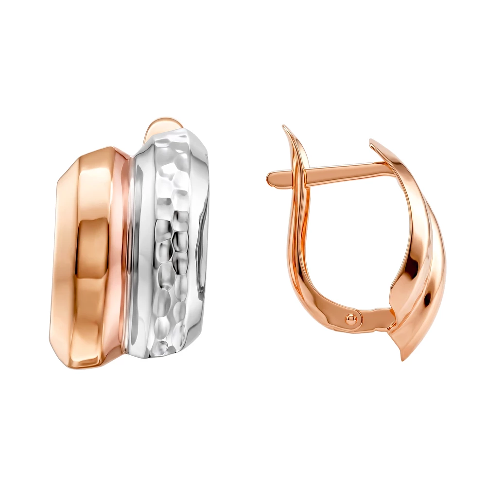 Серьги из красного золота 585 пробы 3