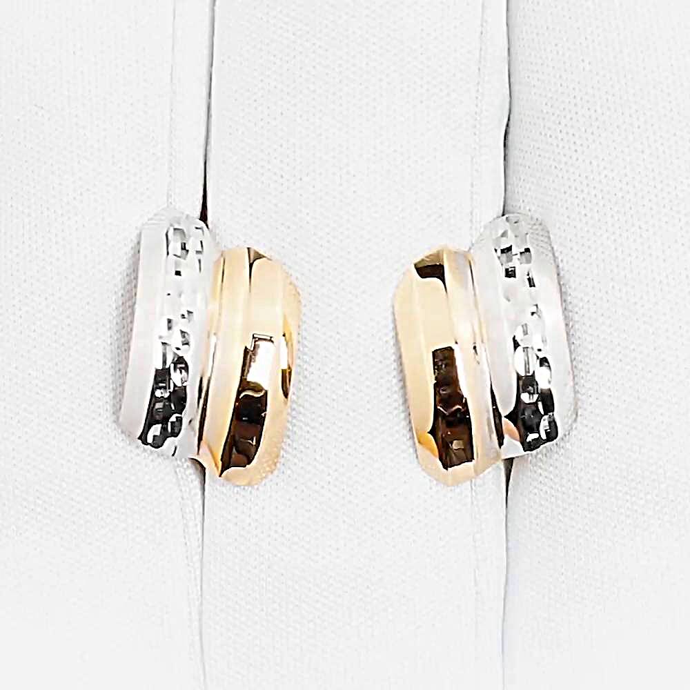 Серьги из красного золота 585 пробы 1