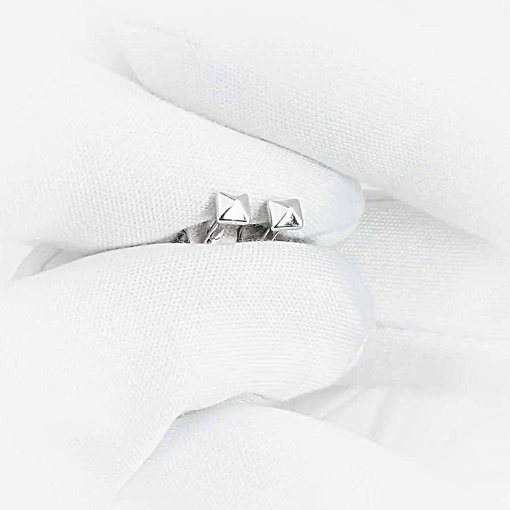 Серьги из белого золота 585 пробы