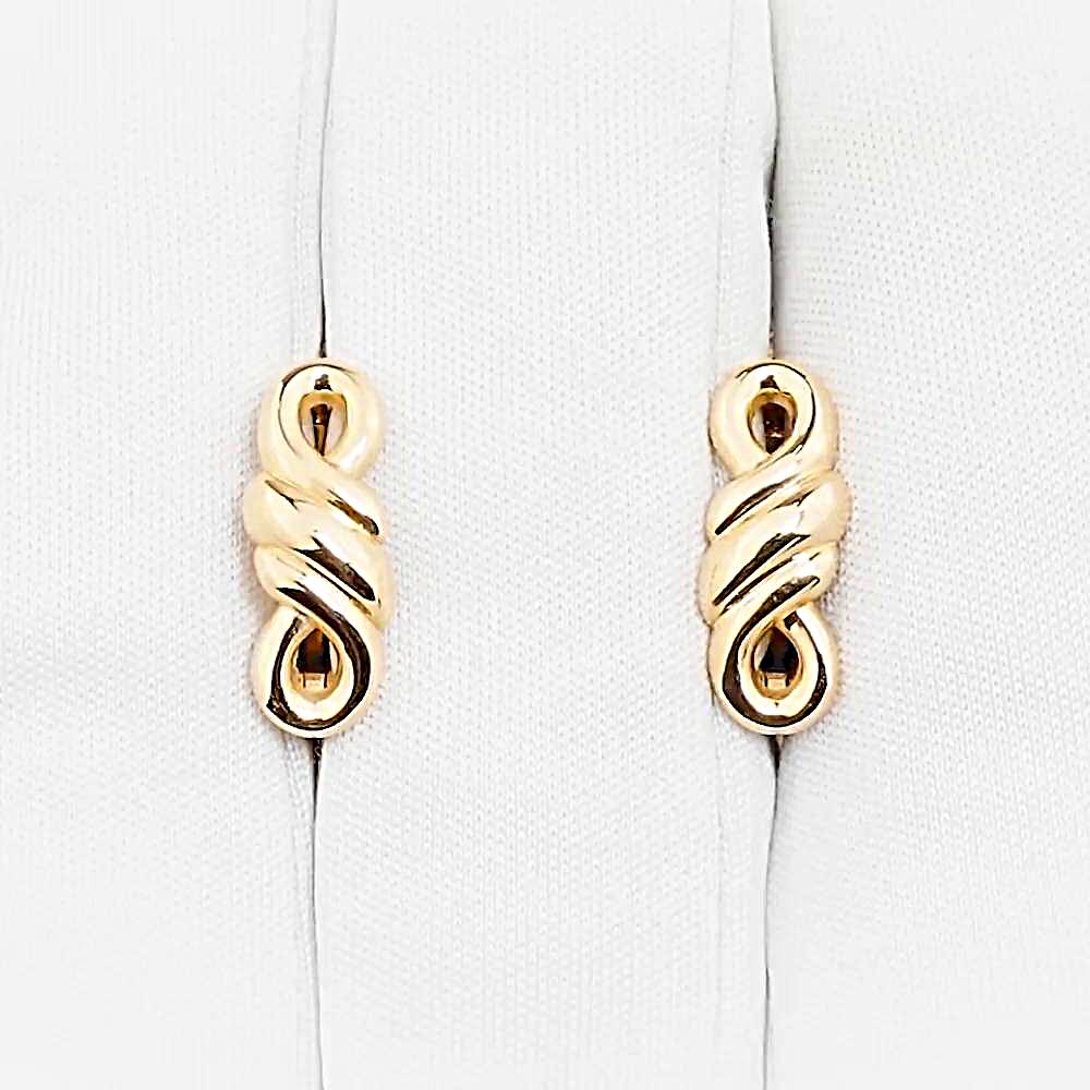 Серьги из красного золота 375 пробы 1
