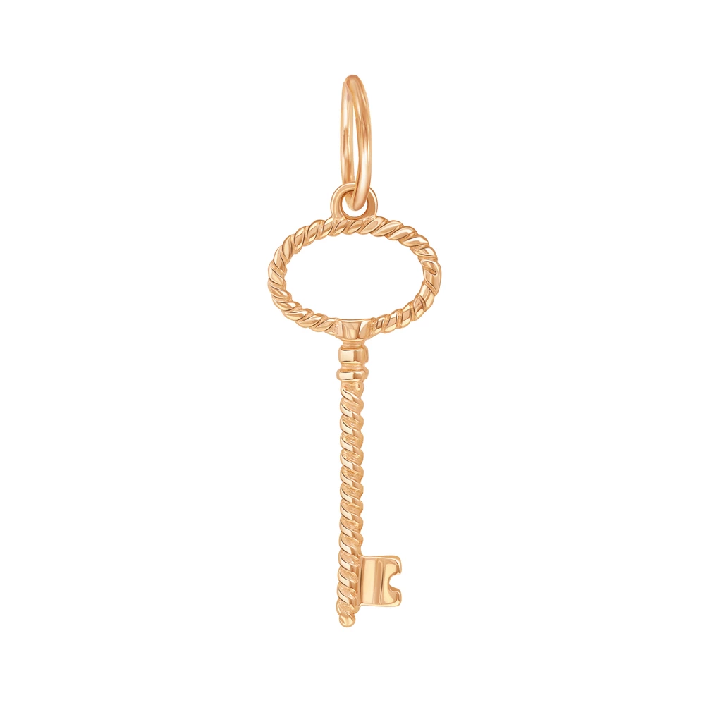 Подвес из красного золота 585 пробы 2