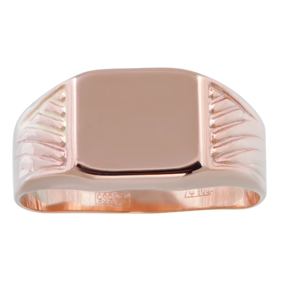 Кольцо из красного золота 585 пробы