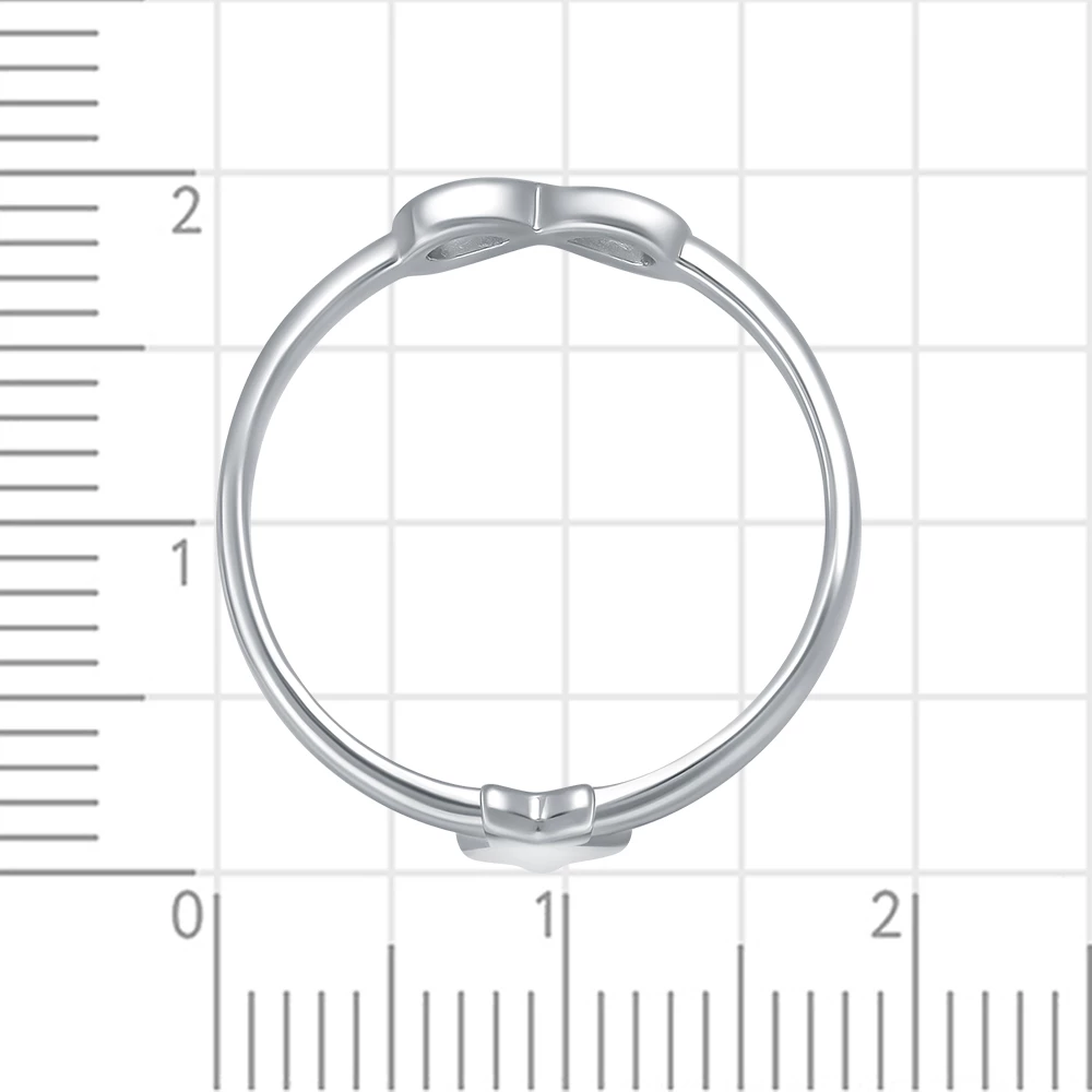 Кольцо из серебра 925 пробы 4