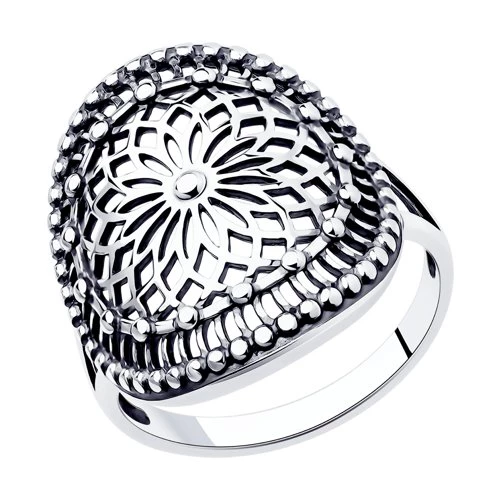 Кольцо из серебра 925 пробы 2