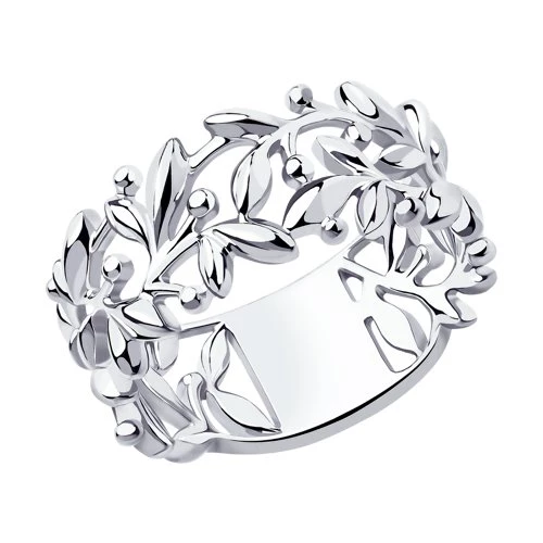 Кольцо из серебра 925 пробы 1