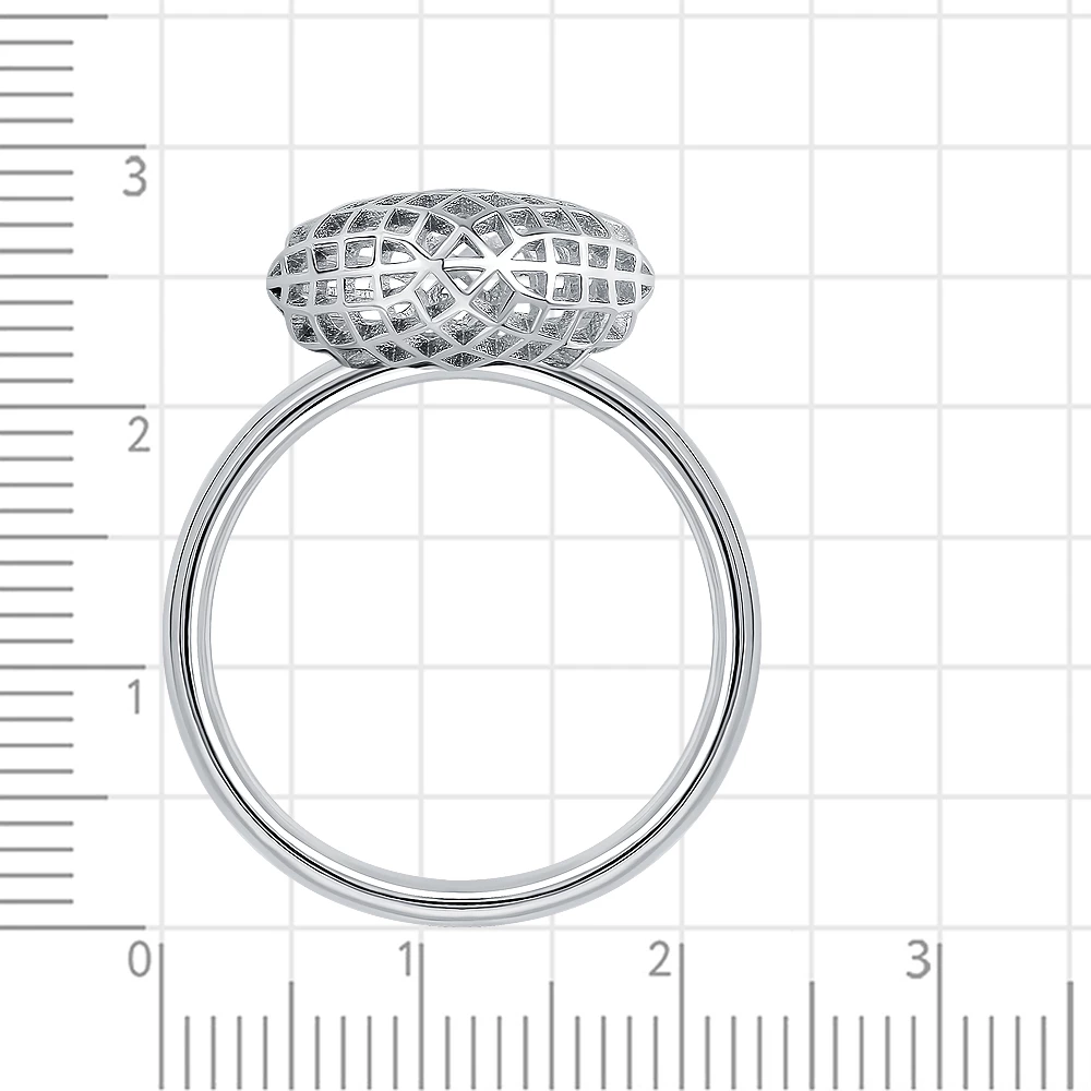Кольцо из серебра 925 пробы 4