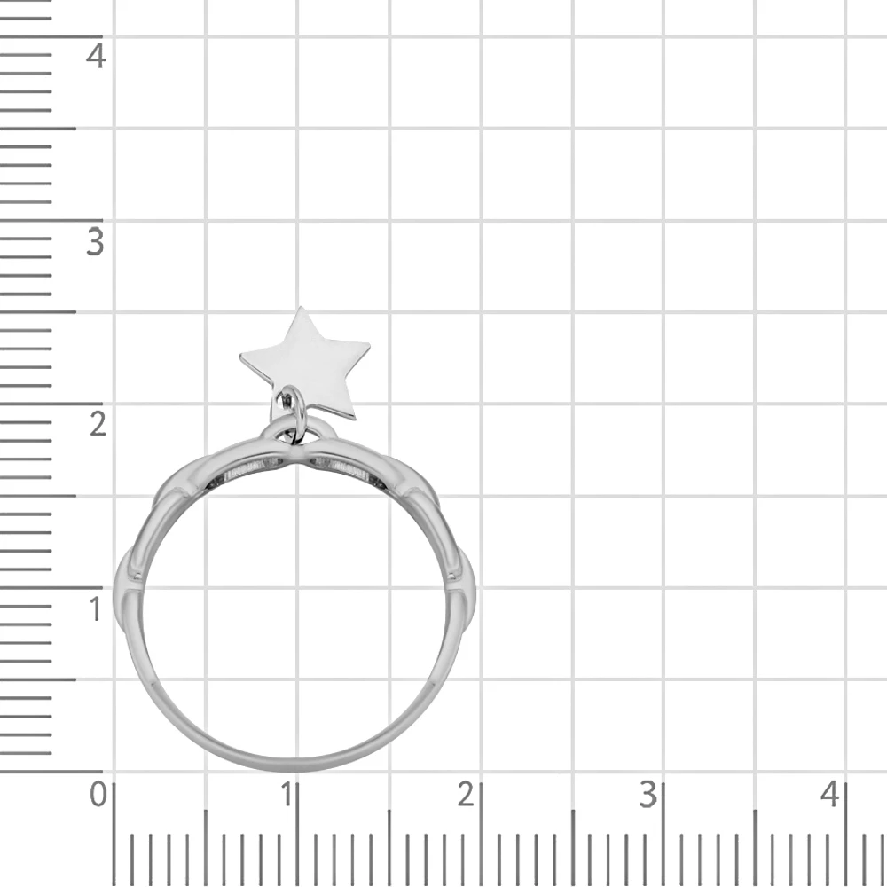 Кольцо из серебра 925 пробы 3