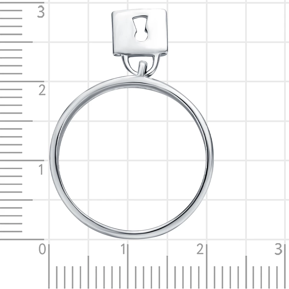 Кольцо из серебра 925 пробы 3