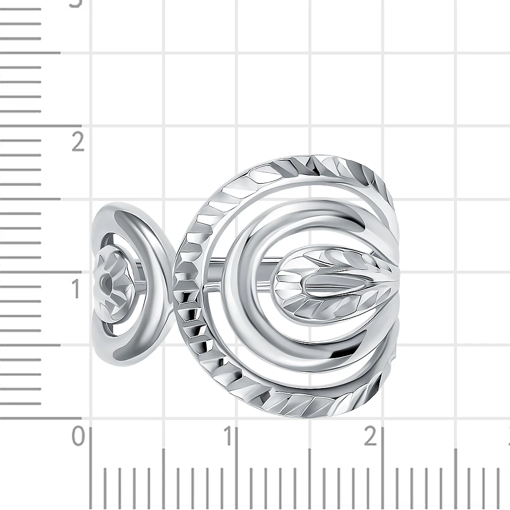 Кольцо из серебра 925 пробы 2