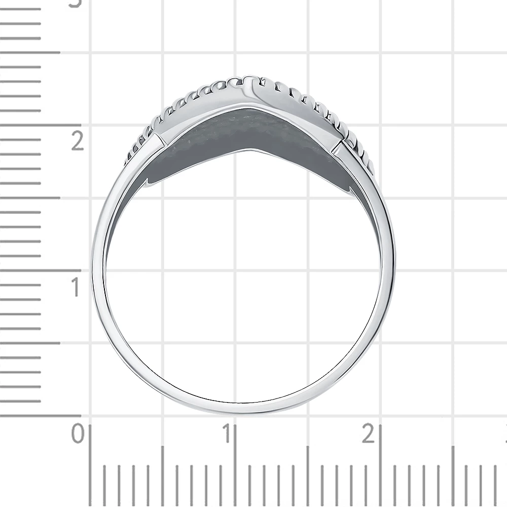 Кольцо из серебра 925 пробы 3