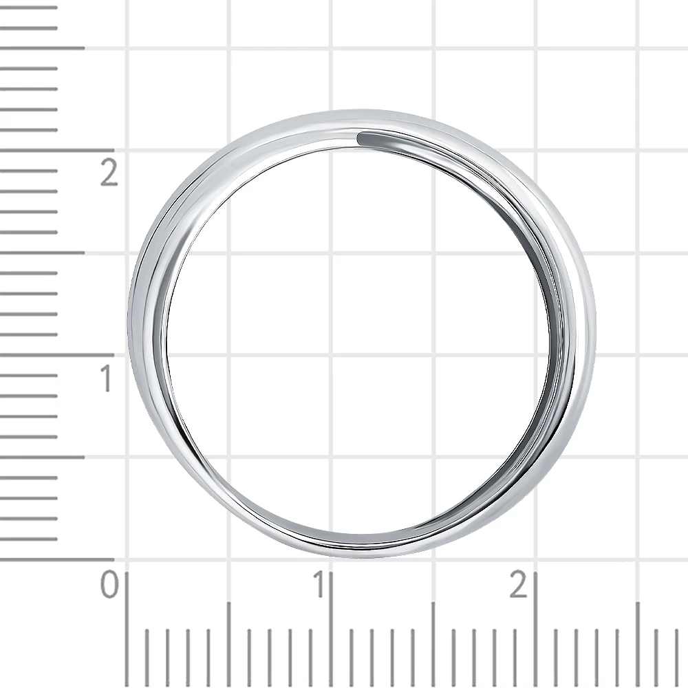 Кольцо из серебра 925 пробы 4