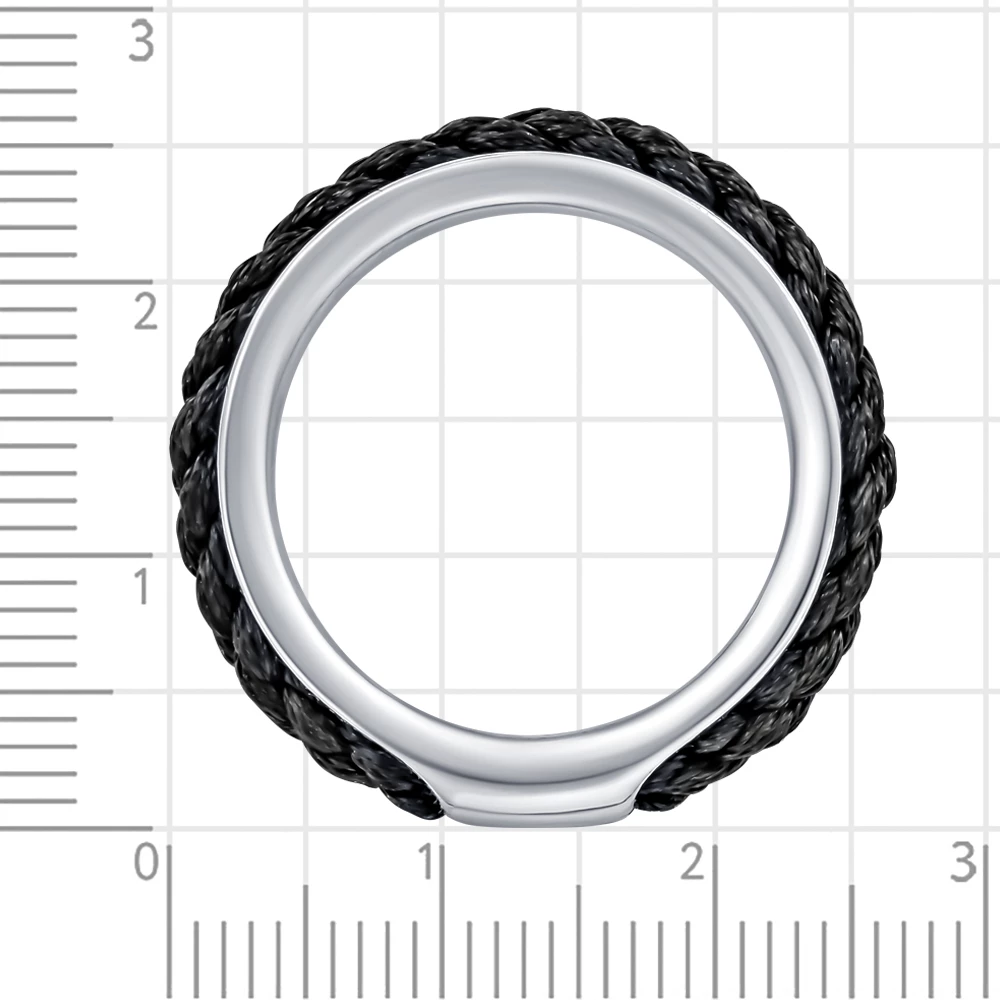 Кольцо из серебра 925 пробы 4