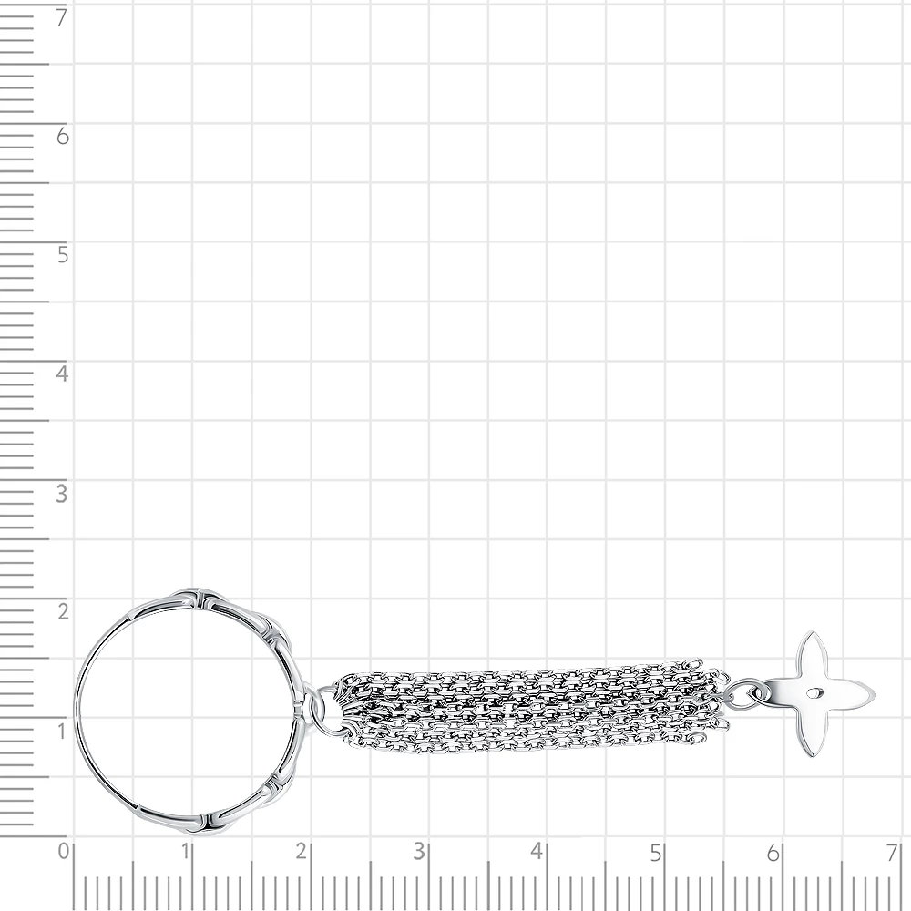 Кольцо из серебра 925 пробы 3