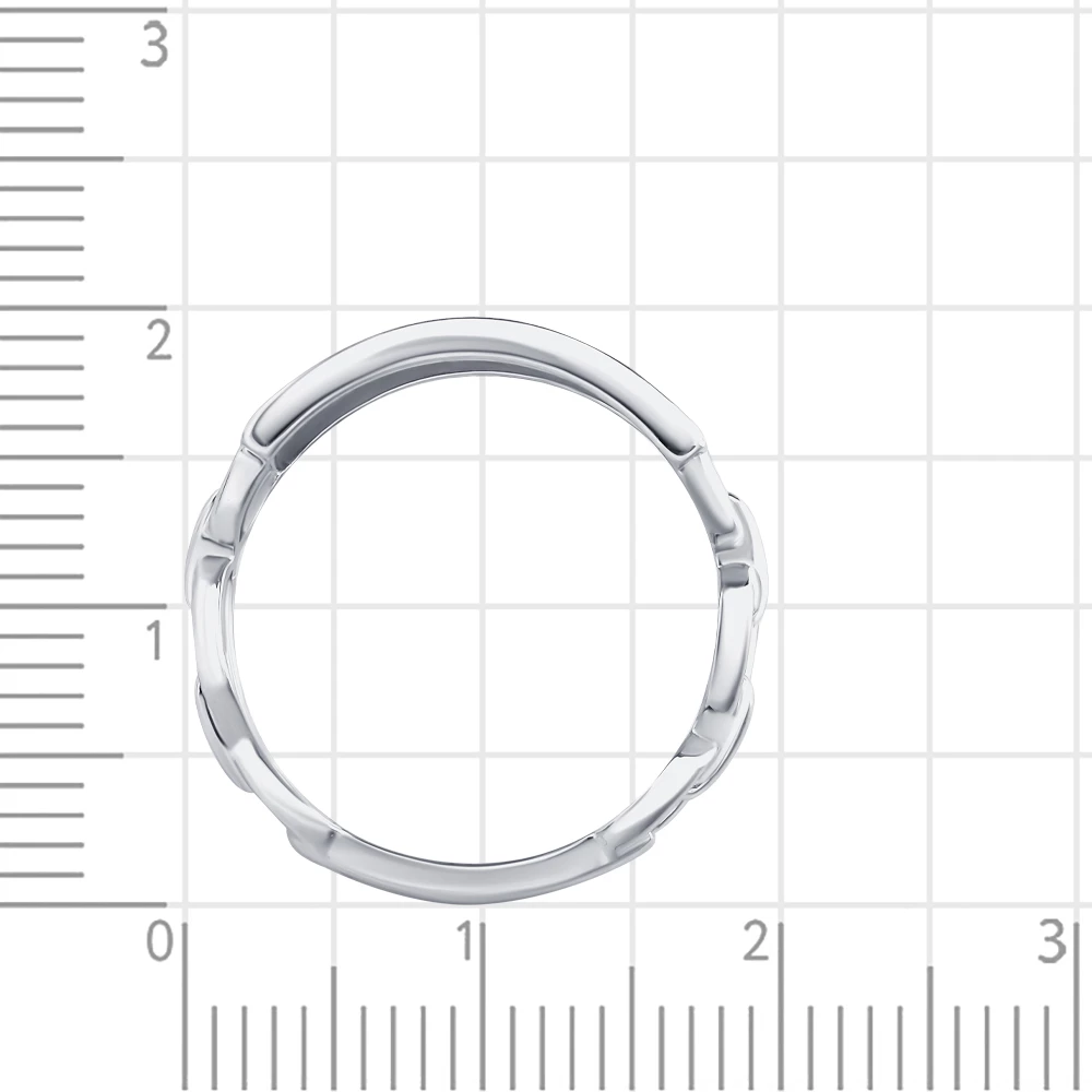Кольцо из серебра 925 пробы 3