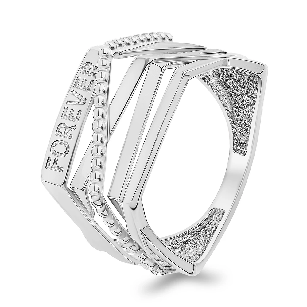 Кольцо из серебра 925 пробы 1